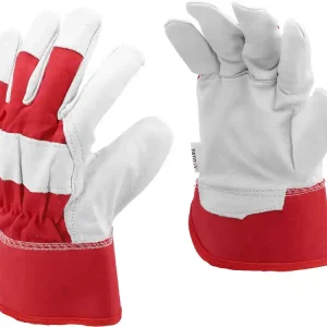 Tylko dziś RĘKAWICE BUDOWLANE KOZIA SKÓRA LICOWA ROZM. 9