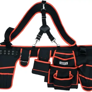 Kup online PAS NARZĘDZIOWY NA SZELKACH Z DWIEMA KABURAMI