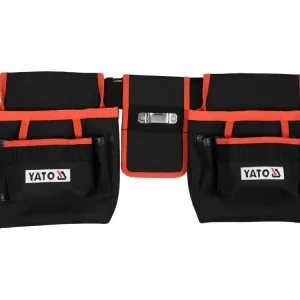 Ekspresowa dostawa PAS NARZĘDZIOWY,4 DUŻE NAKŁADANE KIESZENIE, UCHWYT NA TAŚMĘ MIERNICZĄ