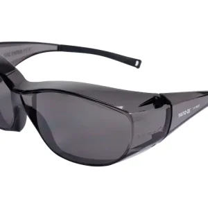 OKULARY OCHRONNE TYPU FIT OVER WYKONANE Z SZAREGO POLIWĘGLANU Ostatnie sztuki