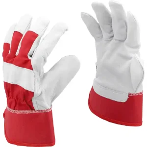 Hit sprzedaży RĘKAWICE BUDOWLANE KOZIA SKÓRA LICOWA ROZM. 10