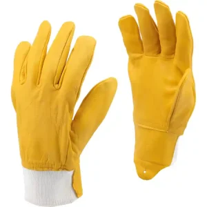 Nowy RĘKAWICE OCHRONNE SKÓRA ROZM. 10