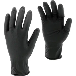 RĘKAWICE NITRYLOWE MOCNE TEKSTURA DIAMENTU 50 SZT ROZM. M (8) Dodaj do koszyka