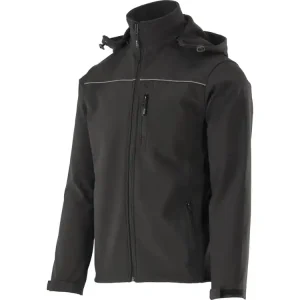 Najlepsza cena KURTKA SOFTSHELL Z KAPTUREM OBSIDIAN ROZM. S