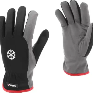 RĘKAWICE ROBOCZE OCIEPLANE SKÓRA SYNTETYCZNA ROZM. 10 Hit cenowy