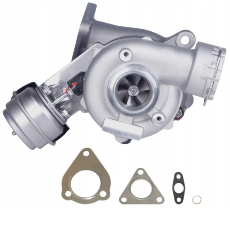 FABRYCZNIE NOWA Turbosprężarka Skoda Volkswagen Audi 1.9 TDI 136KM/100kW 717858 038145702E+ USZCZELKI Popularny