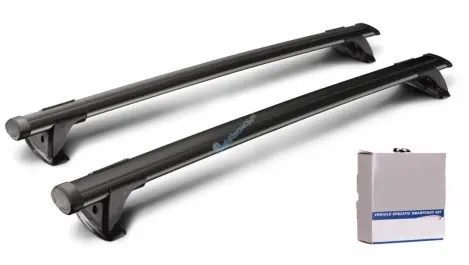 Wyjątkowa oferta Bagażnik dachowy Yakima belki ThruBar Czarny Ford Escape II (ZD) 2008->2012 5 drzwi suv