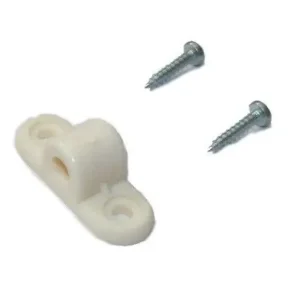 Rabat Gwintowane mocowanie skrzydeł pod śruby M5 - Białe - 2 zest.