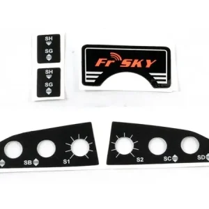 FrSky komplet naklejek do nadajnika Taranis X9D Kup teraz