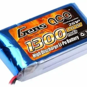 Hit sprzedaży 1300mAh 7.4V 25C Gens Ace