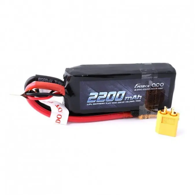 Popularny 2200mAh 7.4V 50C Gens Ace - XT60