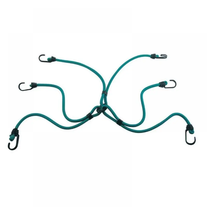 Bungee spider z 6 nogami 80 cm – Podwójny odwrócony hak – Kolor: zielony Wyprzedaż