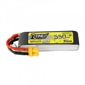 Gens Ace TATTU 550mAh 7.4V 95C TATTU R-Line Gens Ace XT30 Bestseller