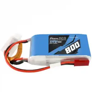 800mAh 7.4V 45C Gens Ace 2S LiPo RC z wtyczką JST-SYP Super okazja
