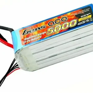 Zniżka 5000mAh 22.2V 60/120C Gens Ace