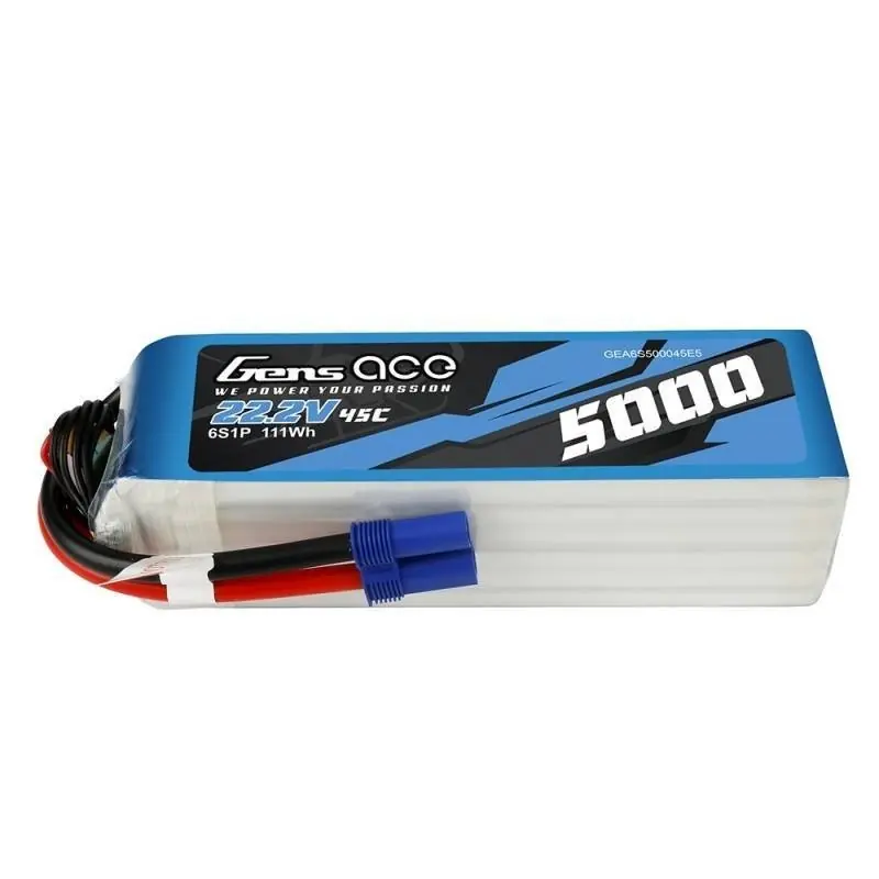 Akumulator Gens Ace 5000mAh 22.2V 45C 6S1P Nowy