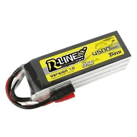 Premium Akumulator Tattu R-Line 4500mAh 22.2V 95C 6S1P FPV AS150