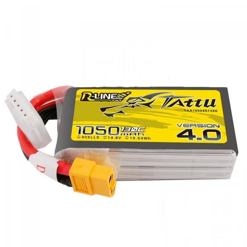 Tattu R-LINE 1050mAh 14.8V 130C 4S1P Lipo Dostępne od ręki