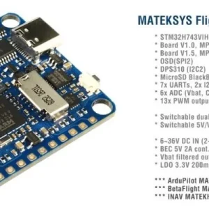 MATEK H743-SLIM V3 Flight Controller Bezpieczna płatność
