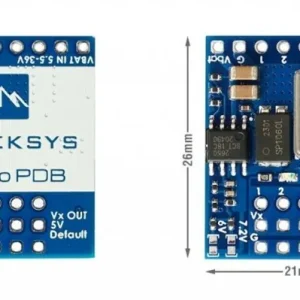 Darmowa dostawa Płytka Matek Servo PDB, w/ BEC 5.5-36V to 5-8.2V
