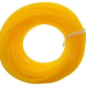 Taniej Silikonowy przewód paliwowy 2.5mm / 5.3mm 1m (paliwo żarowe) - żółty