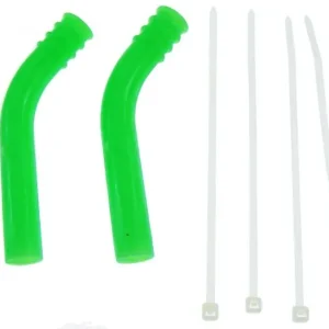 Szybka wysyłka Silikonowa nakładka na tłumik (deflektor) 7mm (zielona)