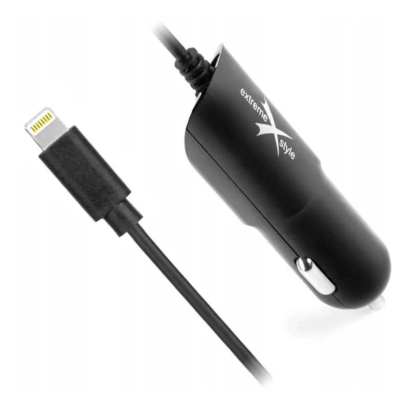 Okazja Ładowarka samochodowa do telefonu iPhone Lightning - eXtreme® - 2.1A - NCC21I