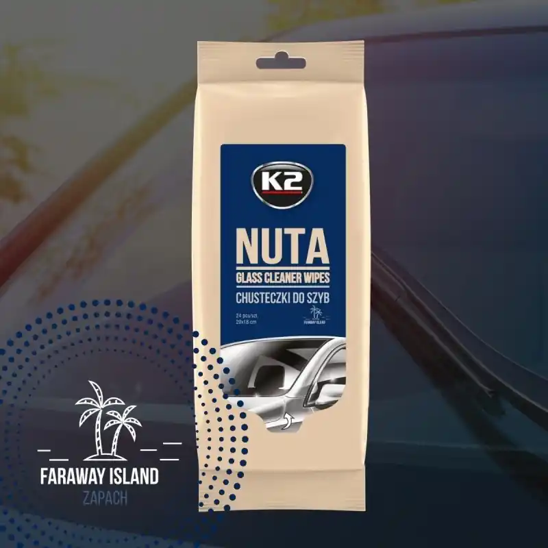 K2 NUTA GLASS WIPES Tylko do końca tygodnia