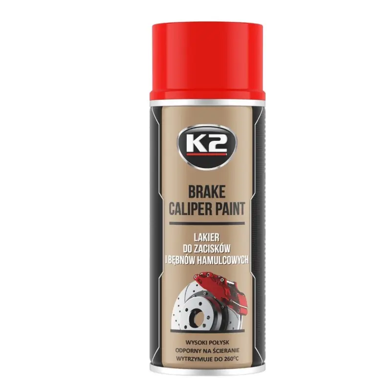 K2 BRAKE CALIPER SPRAY - CZERWONY Nowy