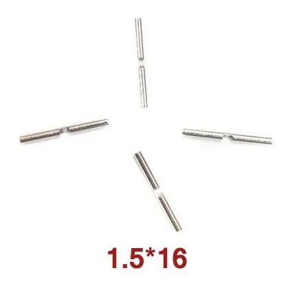 Nie przegap Piny dyferencjału 1.5 x 16 4szt - A949-51