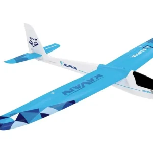 KAVAN – ALPHA 1500 V2 RTF (MODE2) niebieski - elektroszybowiec Tylko dziś