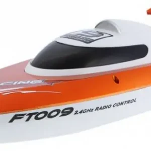 Motorówka FT009 1:10 30km/h 2.4GHz RTR (długość 46cm) - Pomarańczowa Najlepsza cena