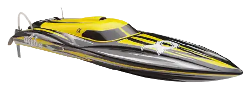 Motorówka Alpha 10002.4GHz ARTR - Żółty Kup online