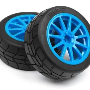 MOUNTED GYMKHANA TIRE/SPEEDLINE CORSE TURINI WHEEL SET (CYAN/2PCS) Ograniczona ilość