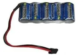 Pakiet 1600mAh 6V NiMH - Płaski Okazja