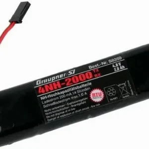 Pakiet 2000mAh 4.8V NiMH TX/RX płaski Ostatnia szansa