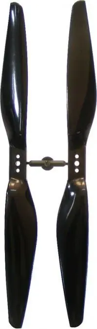 Komplet 2 śmigieł GPX Extreme (CW+CCW) 11x5.5 - czarne Popularny