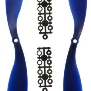 Komplet 2 śmigieł GPX Extreme (CW+CCW) 12x4.5 - niebieskie Nie przegap