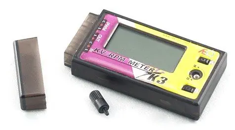 K3 Miernik KV/RPM silnika, napięcia i serwo Tylko do końca tygodnia