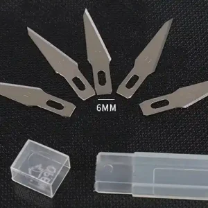 Ostrza do skalpeli / noży modelarskich 5 szt. w pokrowcu Szybka wysyłka