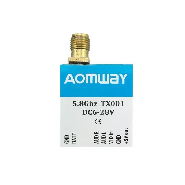 Super okazja Aomway TX001A 25/200/600mW 5.8GHz 40CH AV TX