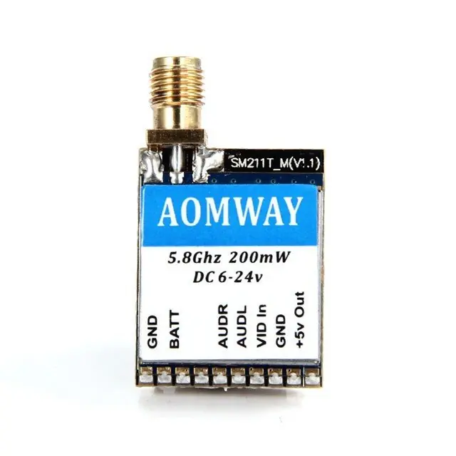 Aomway TX200B 200mW 5.8GHz 32CH AV TX Okazja