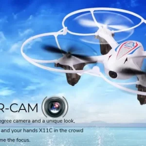 Ekspresowa dostawa Syma X11C + SD 4GB (kamera HD 2.0MP, 2.4GHz, 4CH, żyroskop) - Czarny