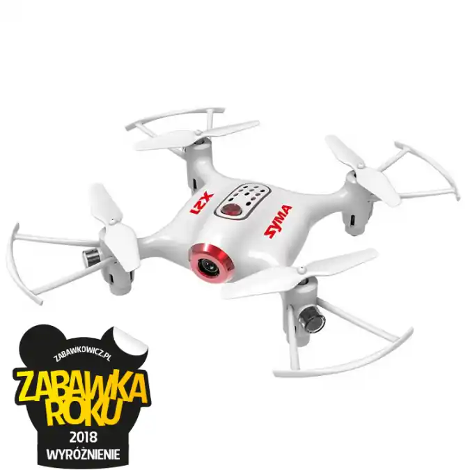 Wyprzedaż Syma X21 (2.4GHz , żyroskop, auto-start, zawis, zasięg do 20m) - Biały