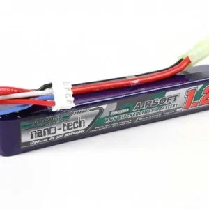 Dostępne od ręki Akumulator Turnigy LiPo 1200mAh 11,1V 3S 25-50C NANOTECH AIRSOFT
