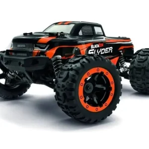 Tylko dziś BlackZon Slyder MT 1/16 4WD Electric Monster Truck - Green / Blue