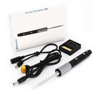 SQ-D60 cyfrowa lutownica 60W 100-400°C 12V-24V USB-C XT60 DC Zniżka