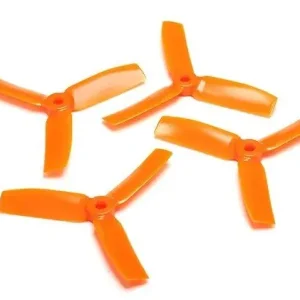 Śmigła Gemfan PC 4 Blade Bullnose 4x4 pomarańczowe (2x CW + 2x CCW) Dostępne od ręki