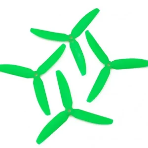 Darmowy zwrot Śmigła Gemfan Glass Fiber Nylon 3 Blade 5x3 zielone (2x CW + 2x CCW)