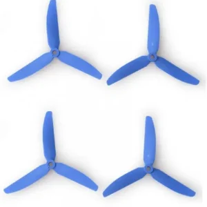 Obniżka ceny Śmigła Gemfan Glass Fiber Nylon 3 Blade 5x3 ciemny niebieski (2x CW + 2x CCW)